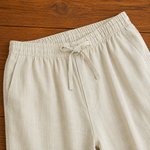 Drawstring Woven Casual Pants