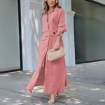Elena – Effortless Linen Grace Maxi Dress