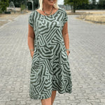 Serena | round neck breathable summer dress