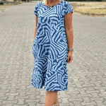 Serena | round neck breathable summer dress