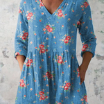 Ayla | Loose Blouse with Vibrant Design