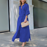 Elena – Effortless Linen Grace Maxi Dress