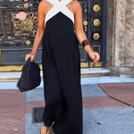 Ruby Stewart | Cross Halter Maxi Dress For Women
