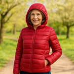 Metta Transitional Padded Jacket | Red