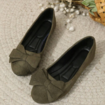 Giulia Fontana | Elegant Comfort Bow Flats For Women