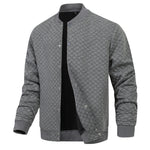Virello Waffle Knit Bomber Jacket