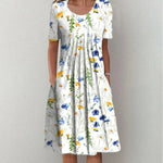 Margot | Flattering Cotton Day Dress