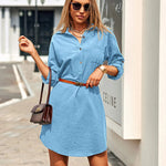 Zeagoo Women's Cotton Shirt Dress