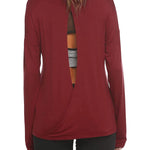 Long Sleeve Open Back Workout Tops from Zeagoo (Us Only)