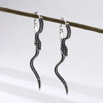 Serpentina Noir Drop Earrings