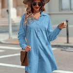 Zeagoo Women's Cotton Shirt Dress