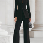 Adrielle | Elegant Blazer & Trouser Suit Set