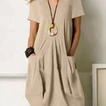 BreezeFlow Pocket Dress