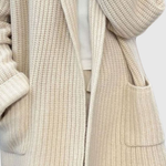 MABEL | WOOL BLEND KNITTED CARDIGAN