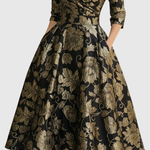 Morven | Floral Midi Dress