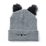 Mira Purr Knit Beanie