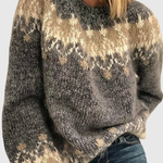 MAJA | NORDIC PATTERN SWEATER