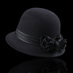 Evelyn Rose Wool Cloche