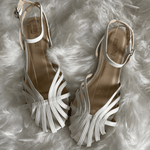 Victoria | Gold Jewel Sandals