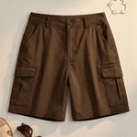 Clara Cotton Blend Cargo Shorts