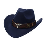 Western Bull Head Deco Cowboy Cowgirl Hat