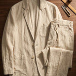 Emilio Linen Suit Set