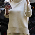 Long Sleeve Sweatshirt Casual Pocket Trousers Two-piece Set