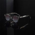 Torque Acetate Round Sunglasses