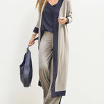 Zeagoo Women's Cardigan Sets 3 Piece Pants Suits Dressy Casual Long Sleeve Lounge Sets Loose Fit Pajamas Set