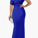 Isla Turner | One-Shoulder Maxi Party Dress For Women