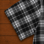 Plaid Button-Up Shirt