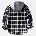Dennis™ | Warm Sherpa-Lined Flannel Hooded Jacket