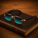 Rimless Square Sunglasses