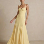 Elegant Spaghetti Strap Sleeveless Maxi Dress