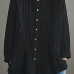 Harrington Blouse with Easy, Relaxed Fit