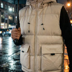 Ettore Hooded Puffer Vest
