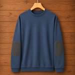 Elbow Patch Crewneck Sweatshirt