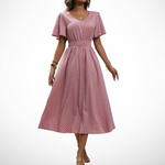 "La Scintilla | Elegant Polka Dot Dress Élisa" can be rewritten as:

"La Scintilla | Chic Polka Dot Dress Élisa"