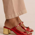 RUBY | Block Toe Heeled Sandals