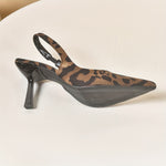 Seraphina | Elegant Leopard Slingback Heels