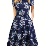 Evelyn Quinn | Retro A-Line Summer Dress