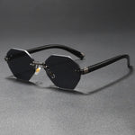 Noctra Polygon Rimless Shades