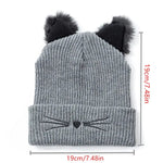 Mira Purr Knit Beanie