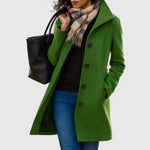 Claire – Classic Wool Blend Coat