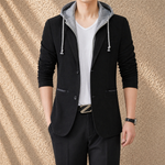Casual Hooded Blazer