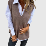 NERELIS | KNIT SWEATER VEST