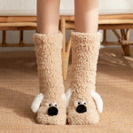 SnugglePup Plush Slipper Socks