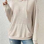 Giulia Cozy Ribbed Hoodie