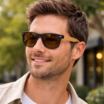 Wood Arm Sunglasses