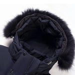 Elegant Hooded Down Coat